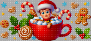 16oz Christmas-S  2662